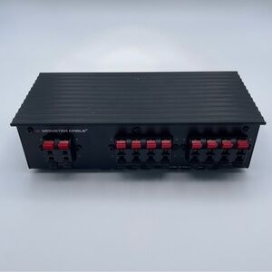 Monster Cable 4-Way Speaker Selector Switch Audio Control